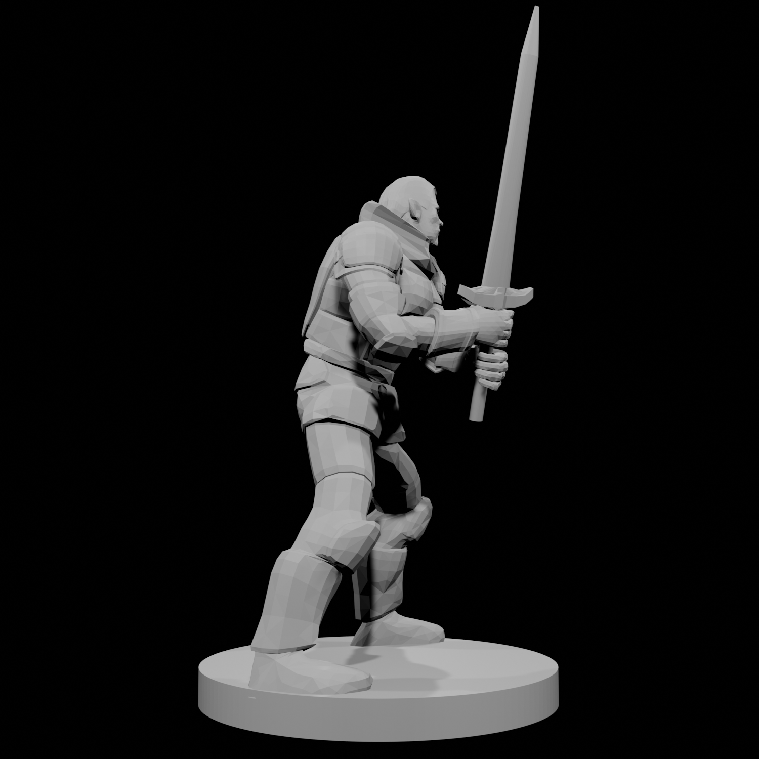 Half Elf Great Weapon Fighter