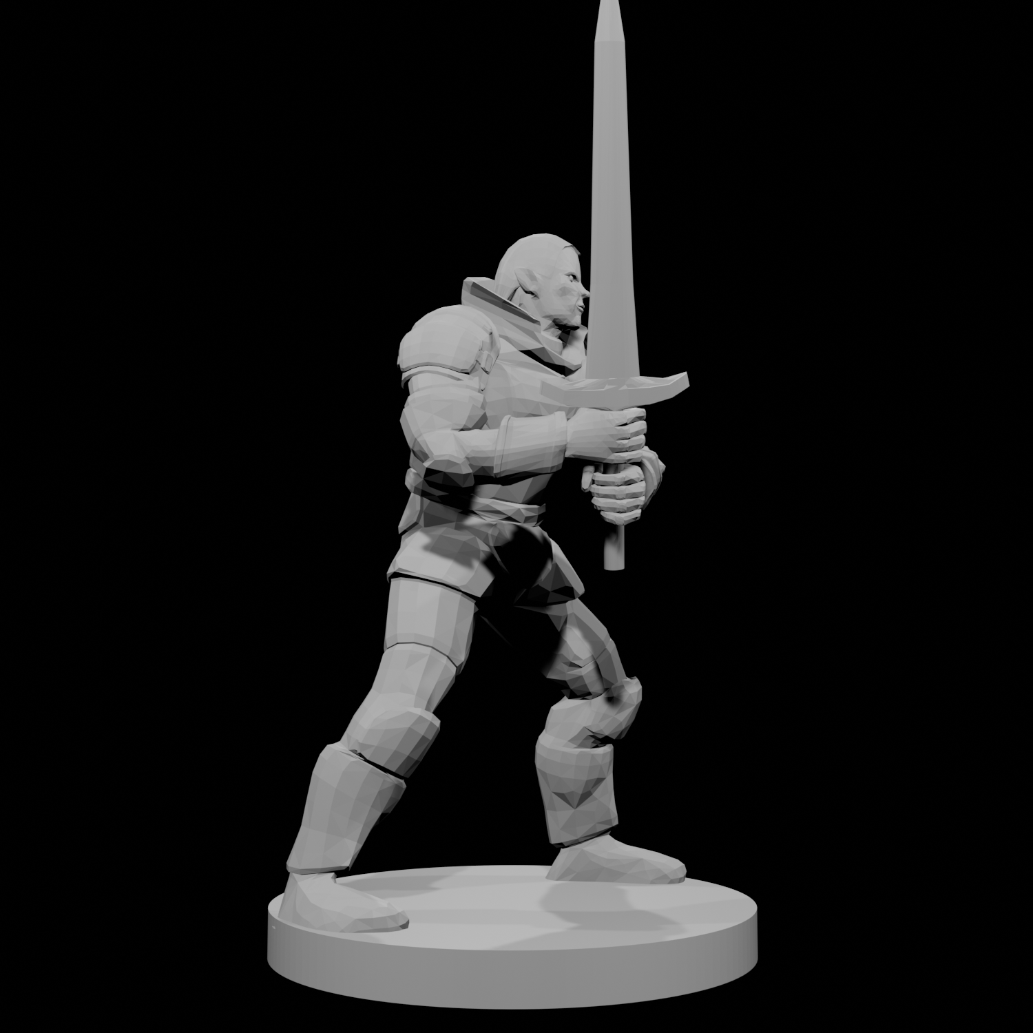 Half Elf Great Weapon Fighter