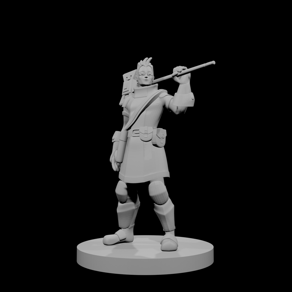 Half Elf Male Artificer
