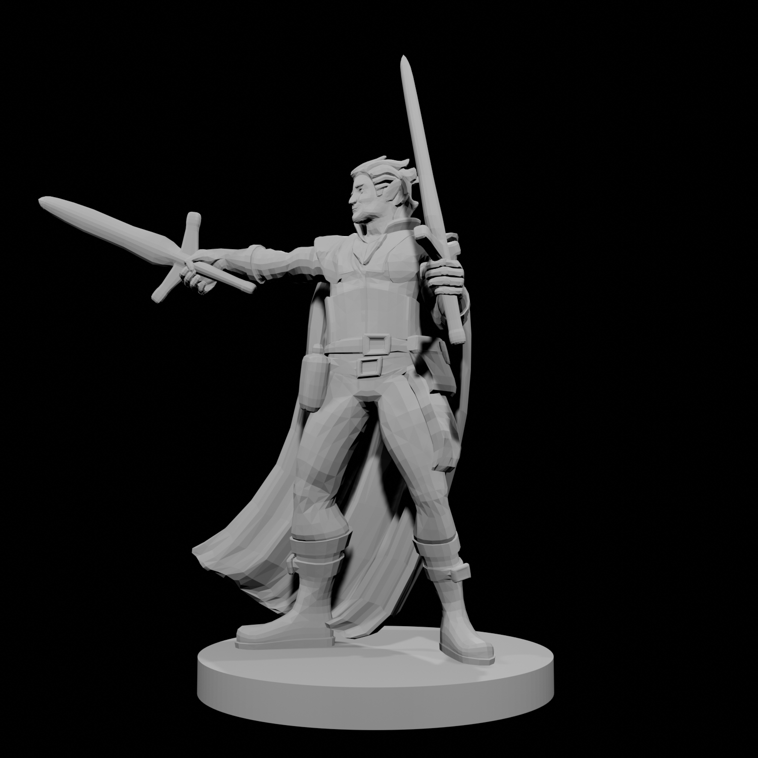 Half Elf Two Weapon Fighter