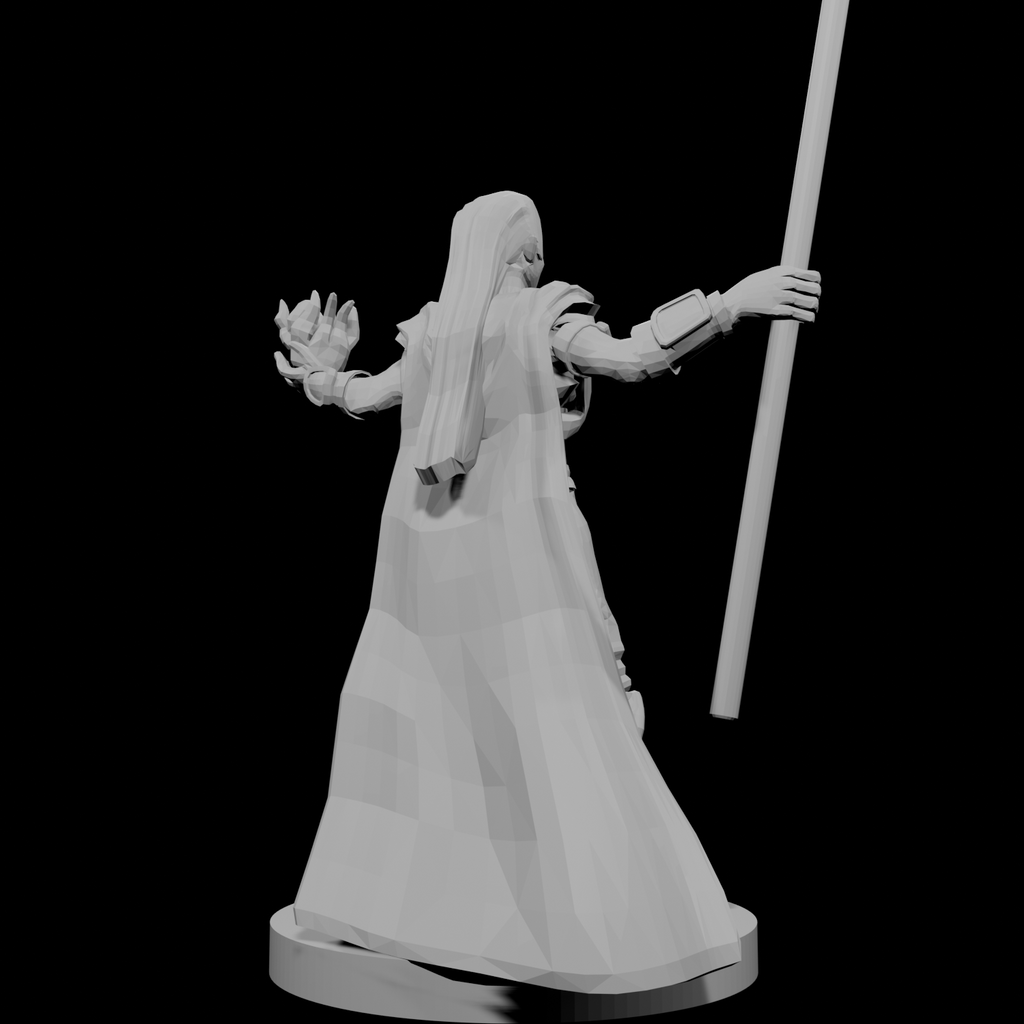 Half Elf Warlock 2