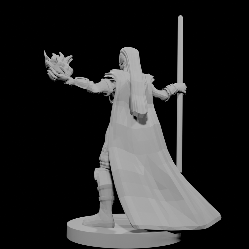 Half Elf Warlock 2