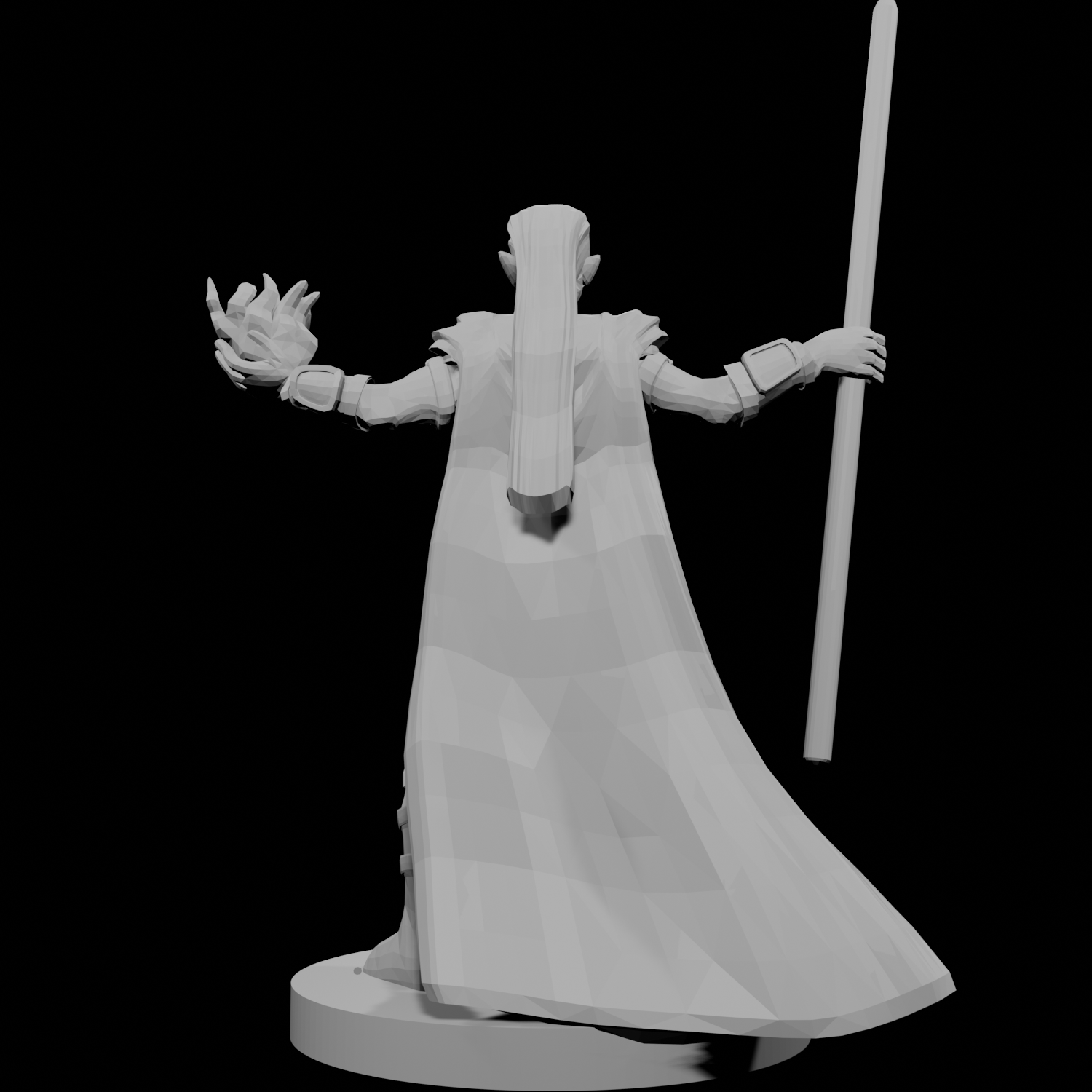 Half Elf Warlock 2