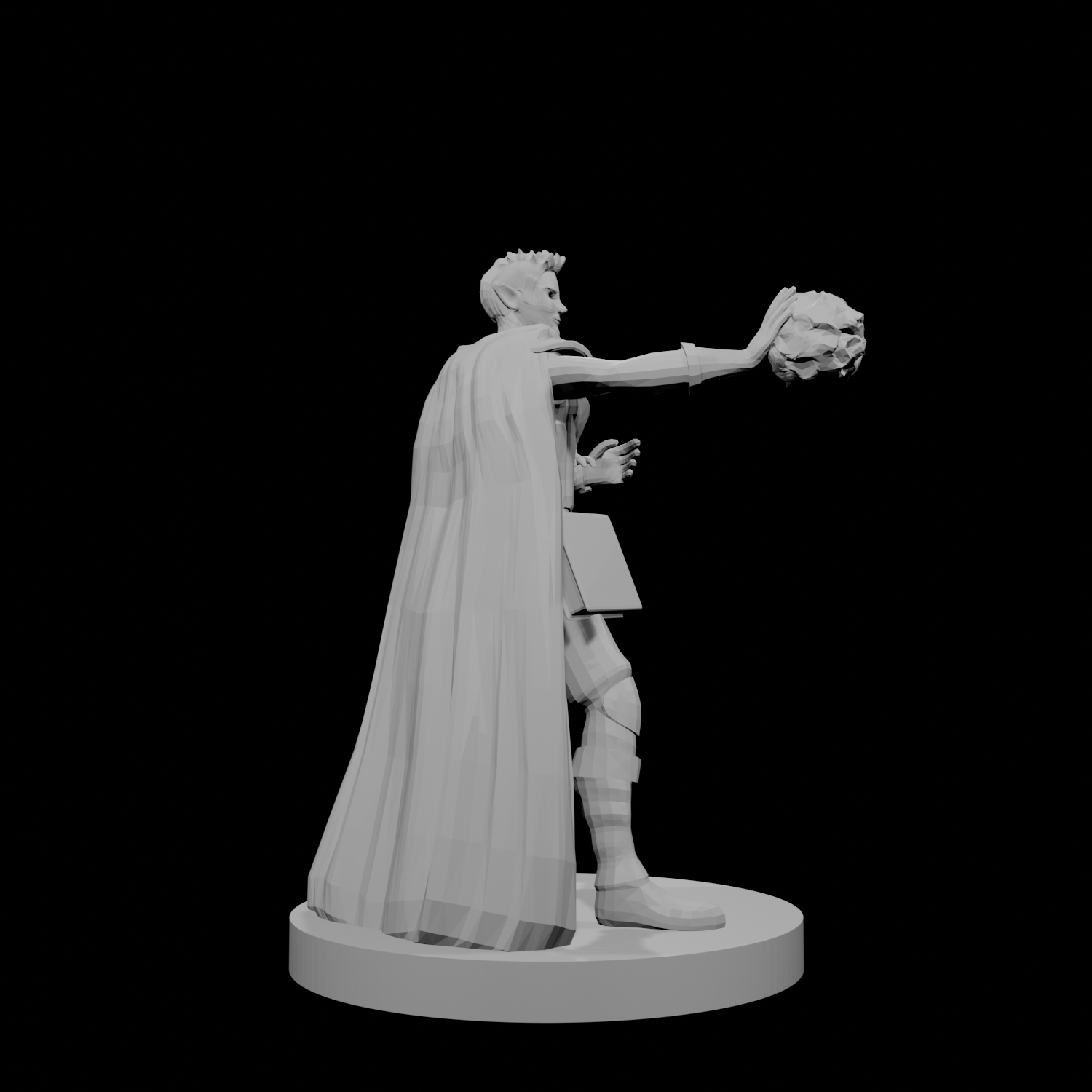 Half Elf Warlock 3