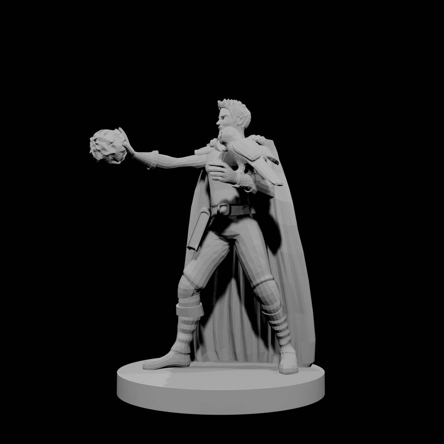Half Elf Warlock 3