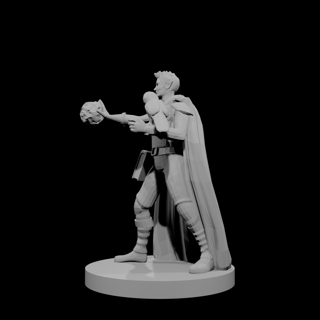 Half Elf Warlock 3