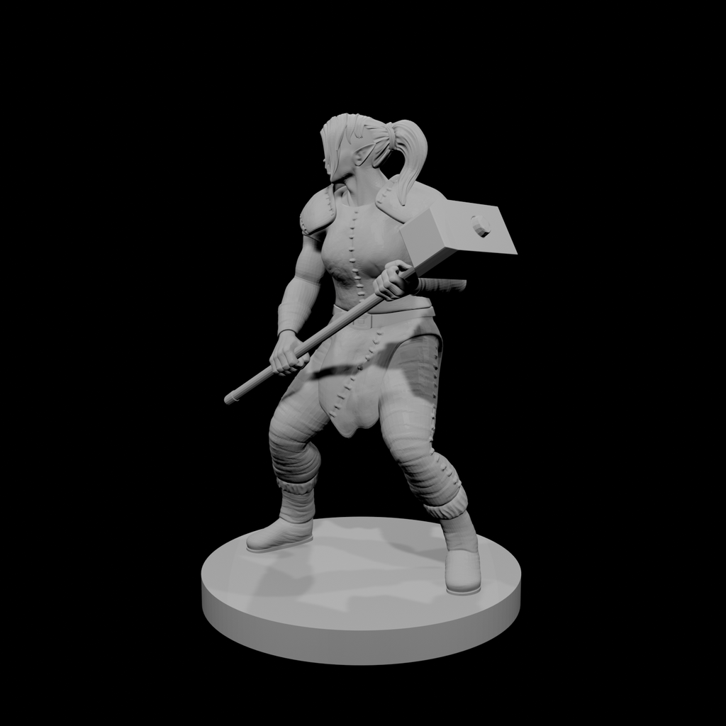 Half Orc Female Barbarian 2