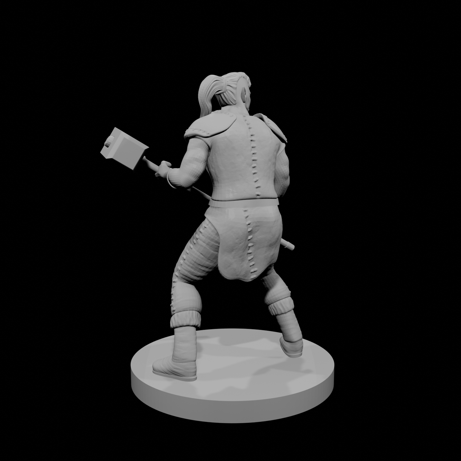 Half Orc Female Barbarian 2