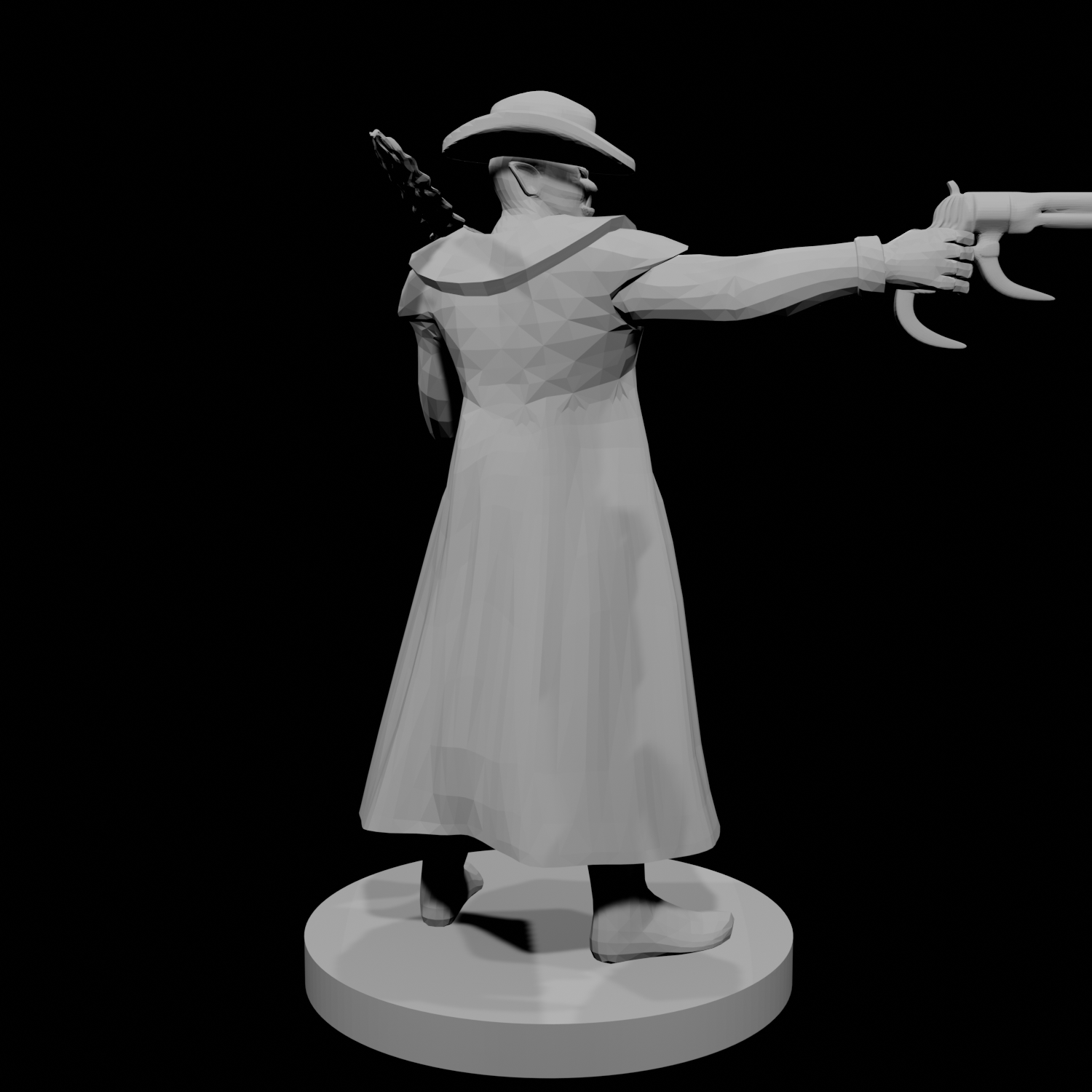 Half Orc Gunslinger Male