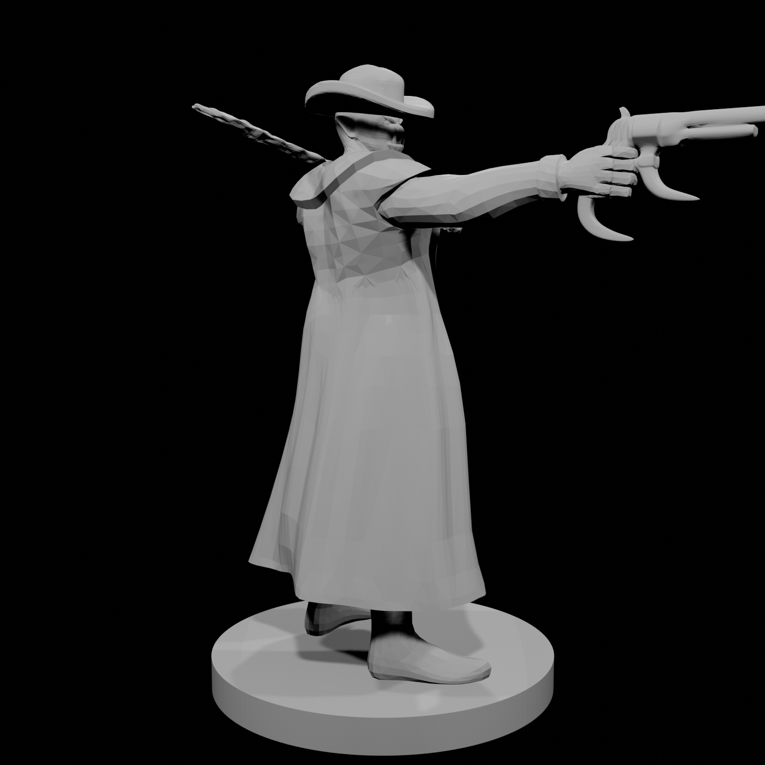 Half Orc Gunslinger Male