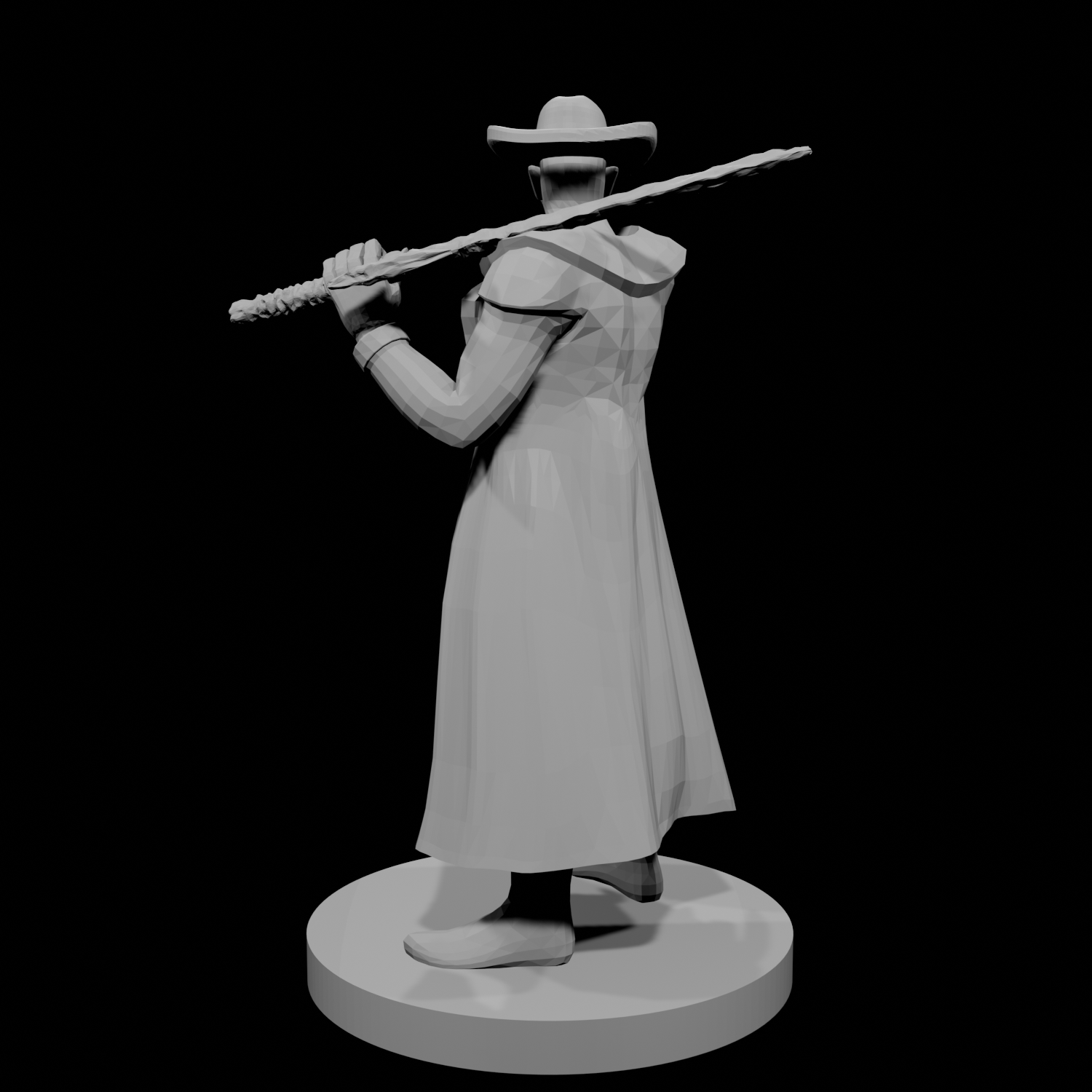 Half Orc Gunslinger Male