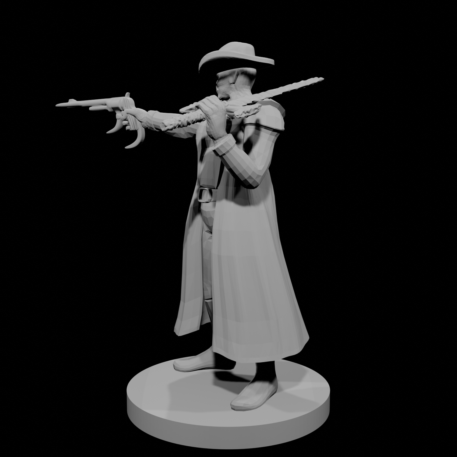 Half Orc Gunslinger Male