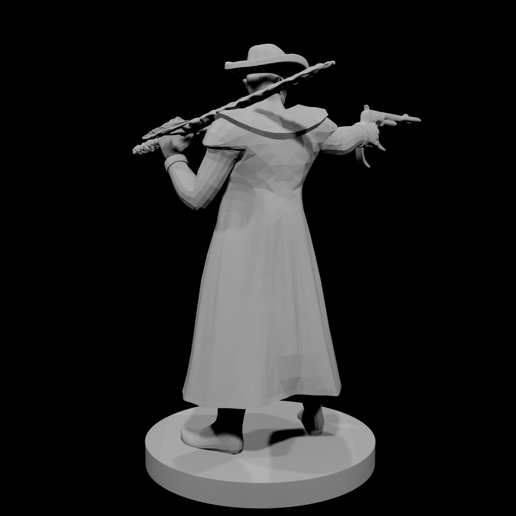 Half Orc Gunslinger Male