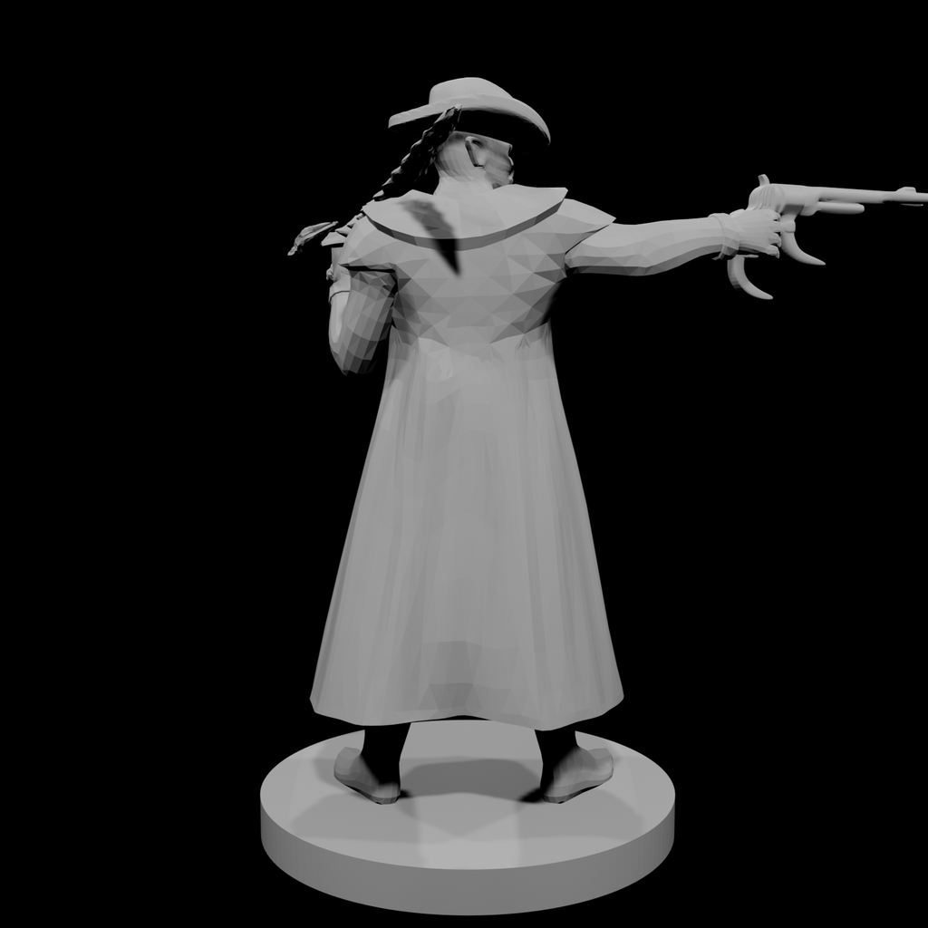 Half Orc Gunslinger Male