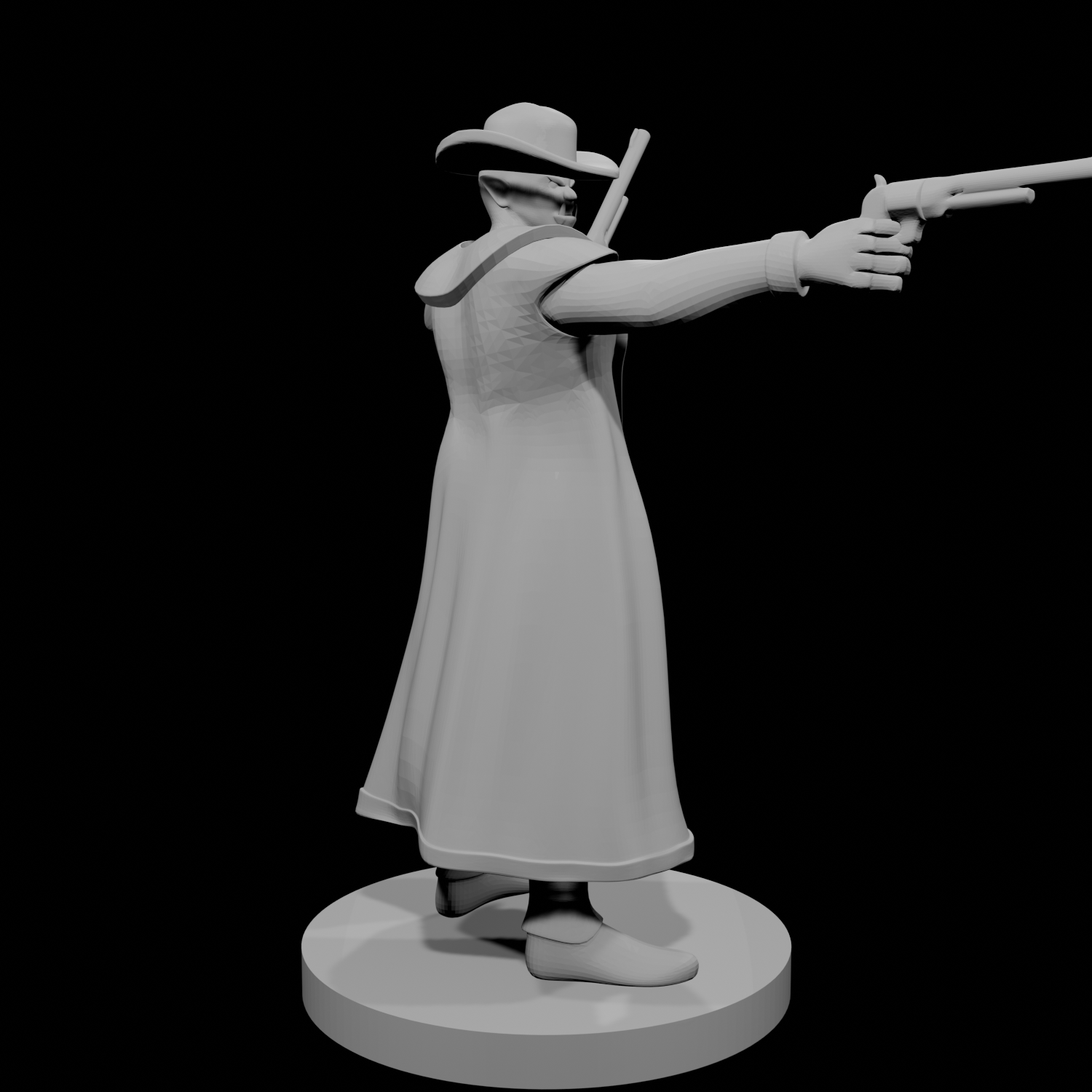 Half Orc Gunslinger Male 2