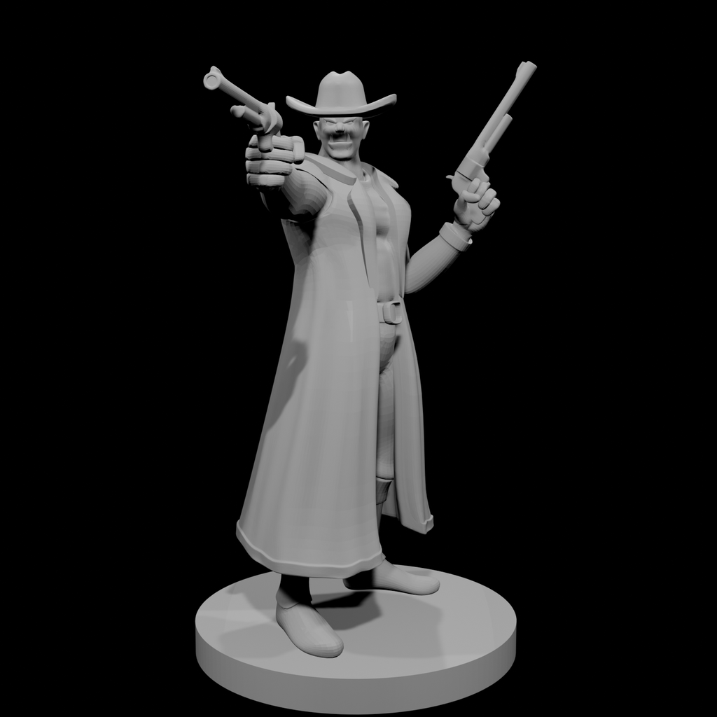 Half Orc Gunslinger Male 2