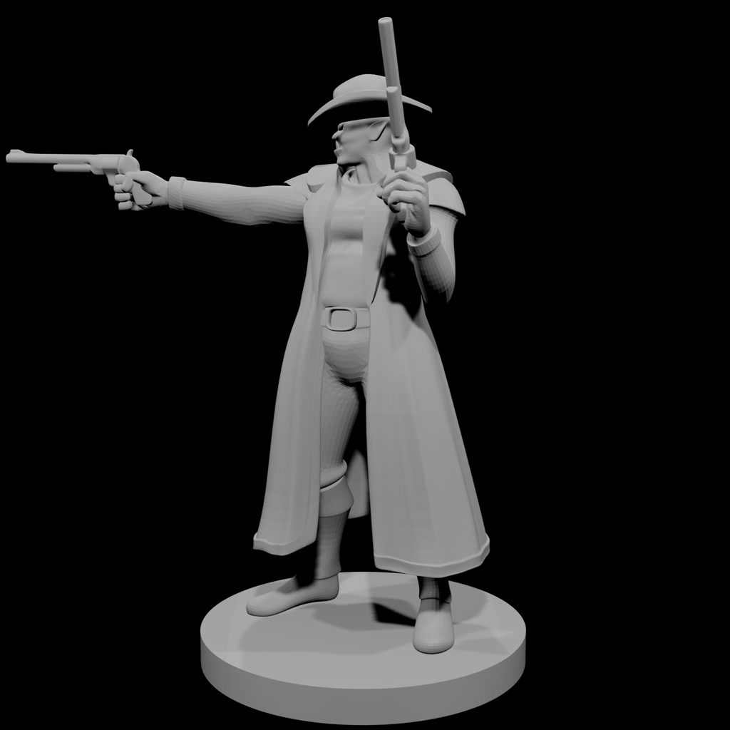 Half Orc Gunslinger Male 2