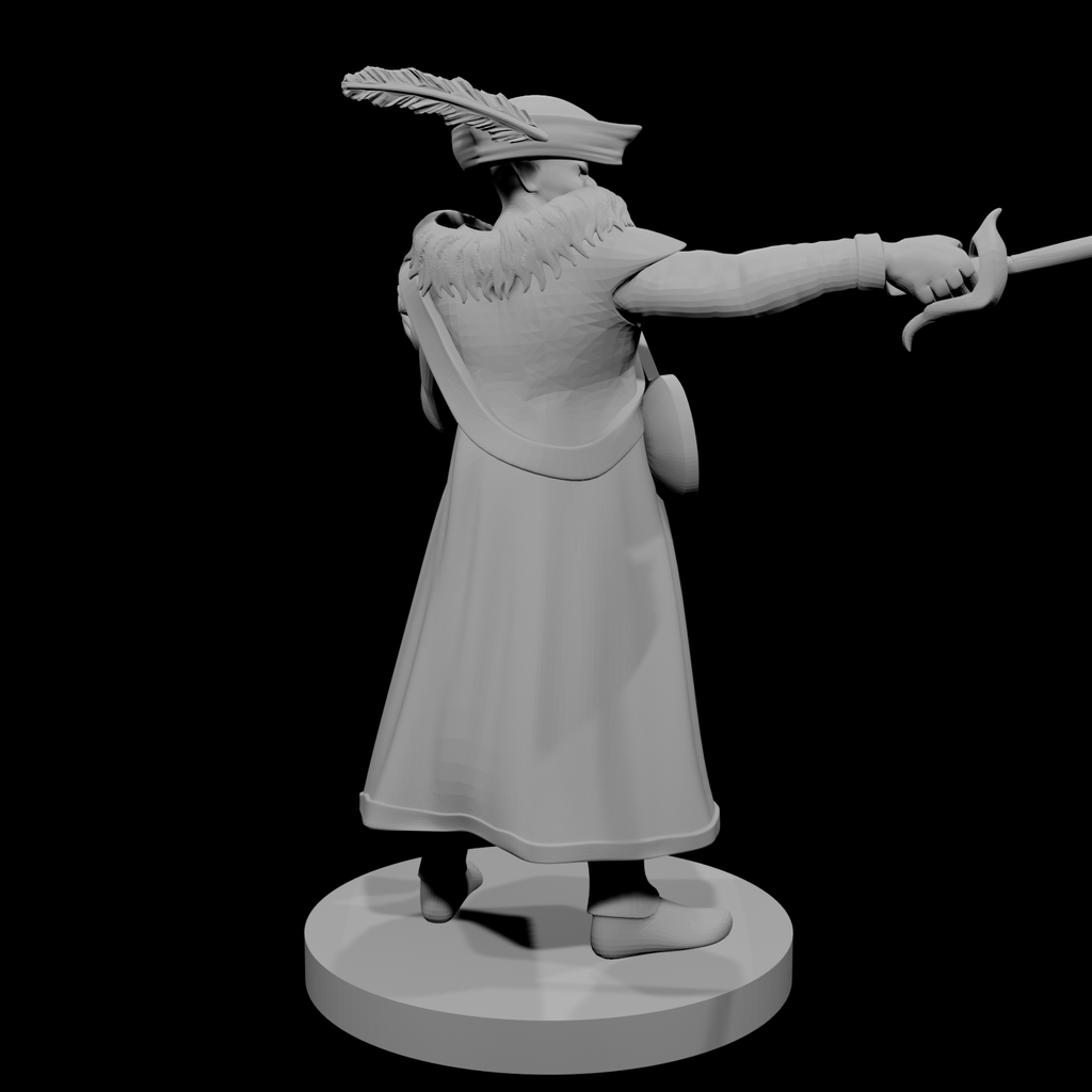 Half Orc Male Bard