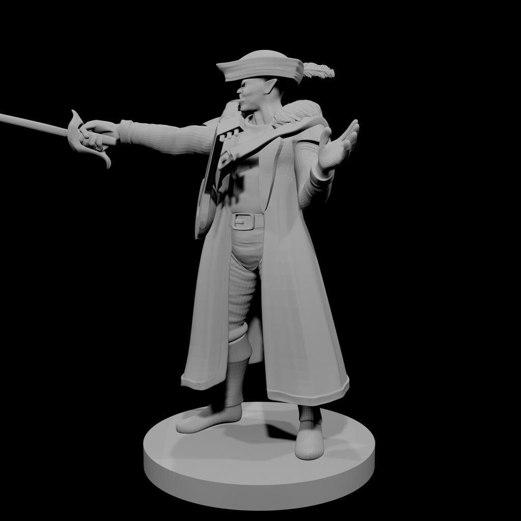 Half Orc Male Bard