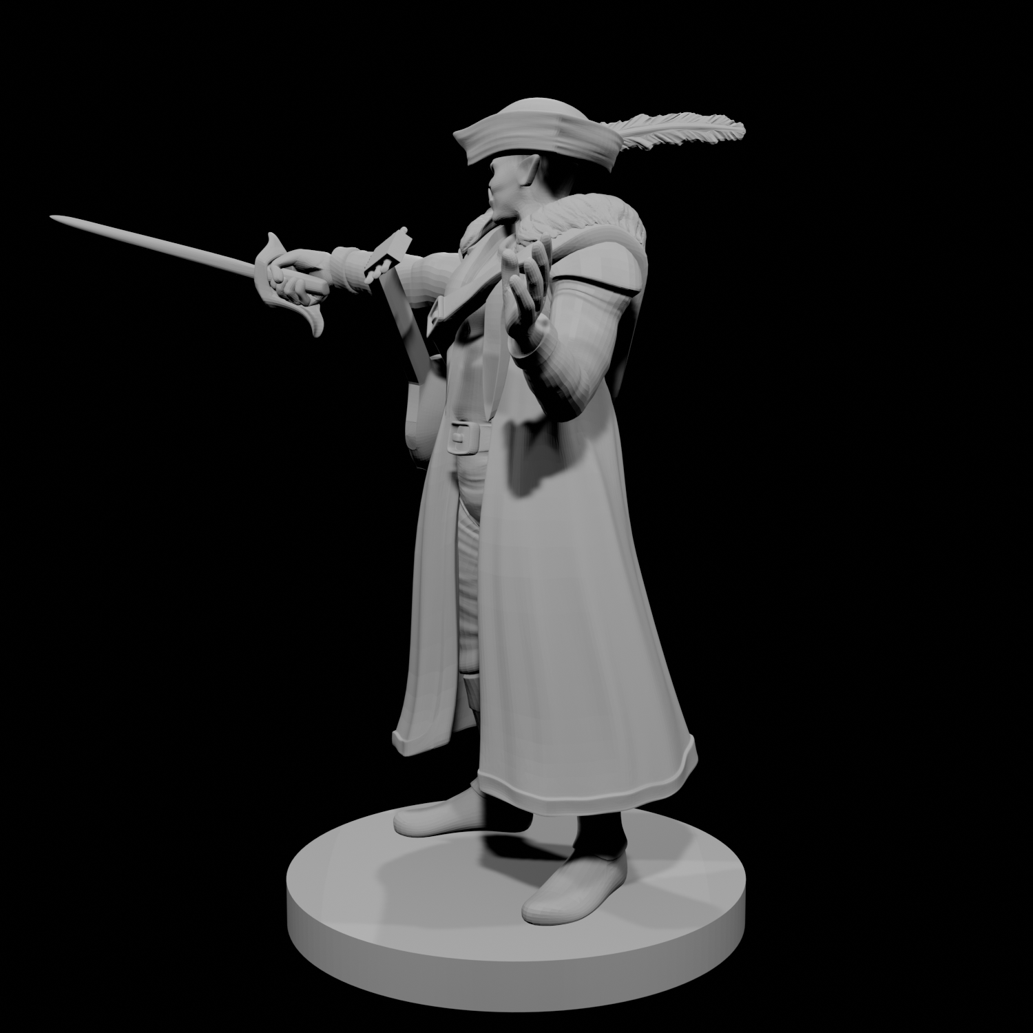 Half Orc Male Bard