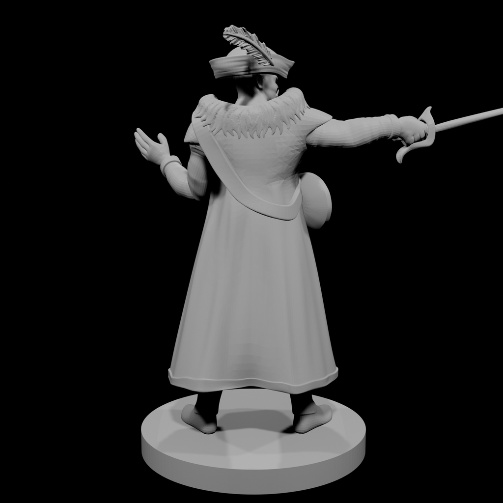Half Orc Male Bard
