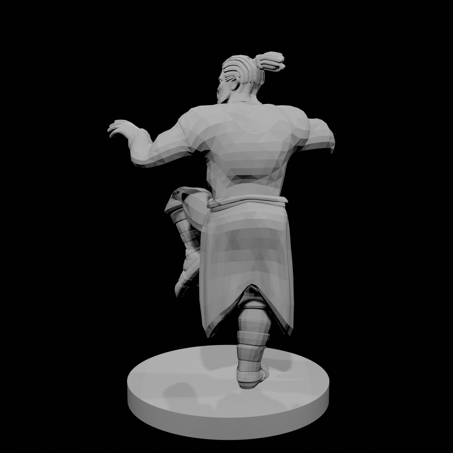 Half Orc Male Monk