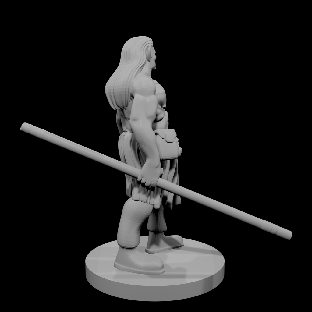 Half Orc Male Monk 2