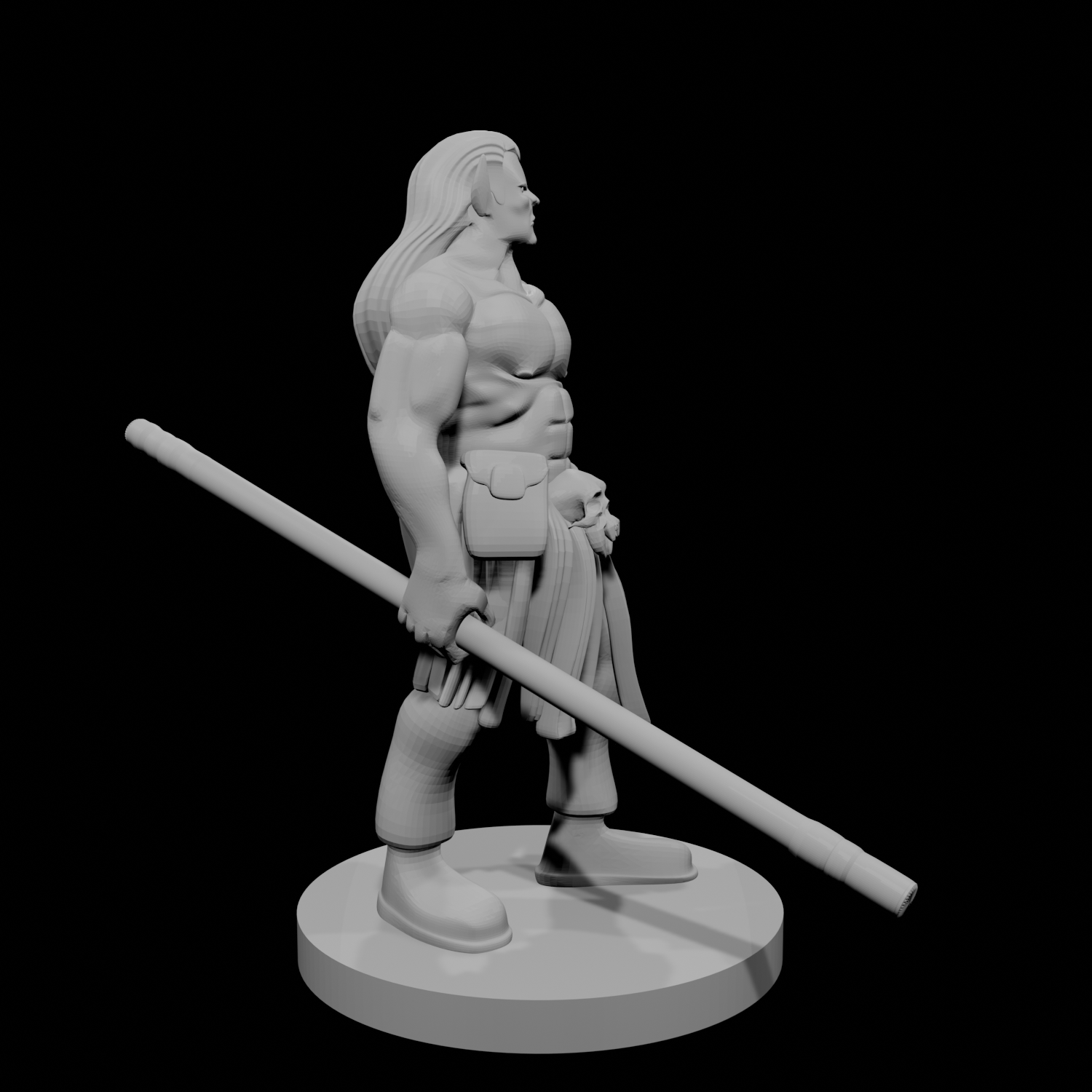 Half Orc Male Monk 2