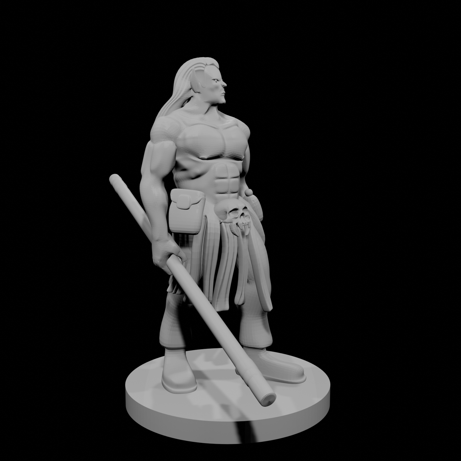 Half Orc Male Monk 2