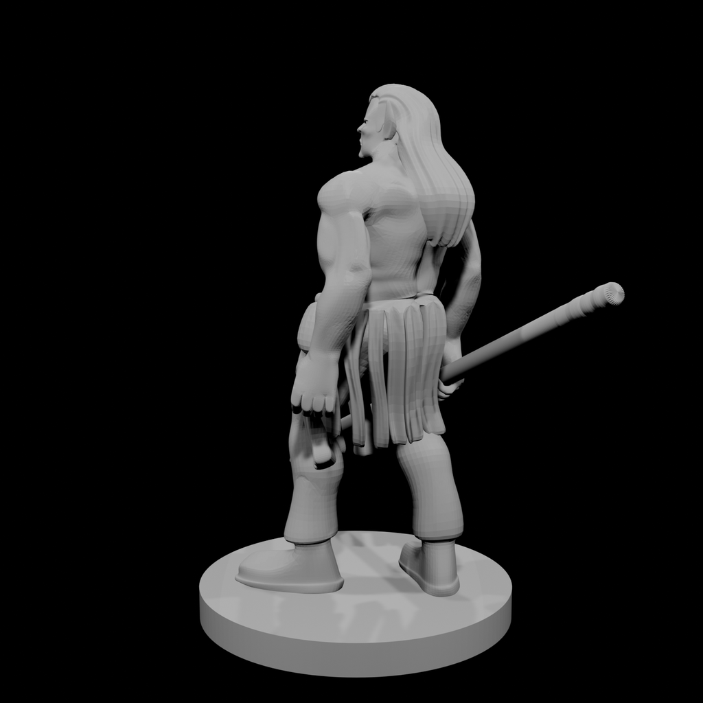 Half Orc Male Monk 2