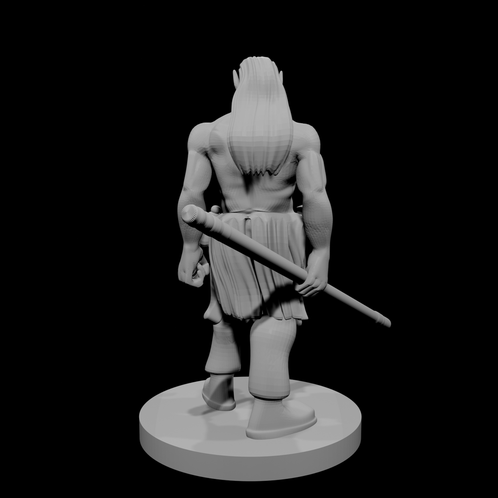 Half Orc Male Monk 2