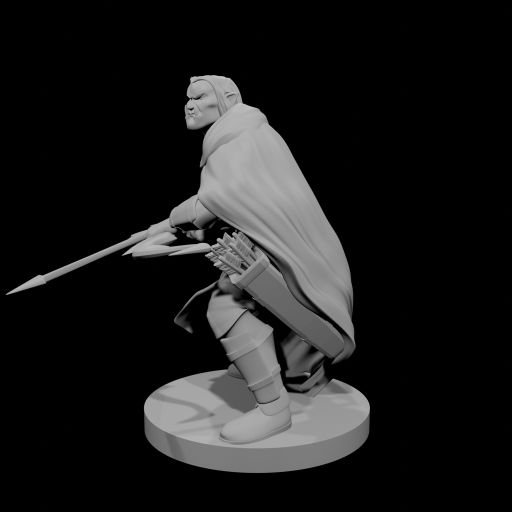 Half Orc Male Ranger