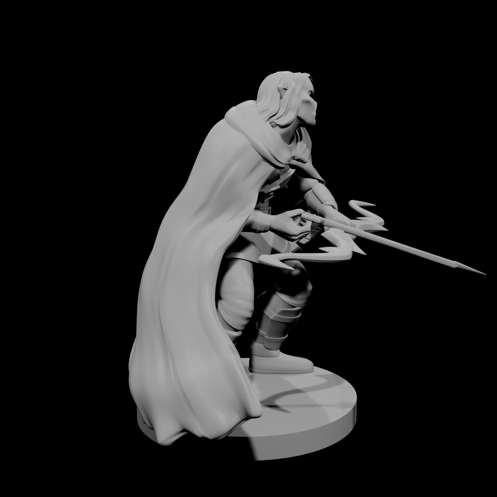 Half Orc Male Ranger