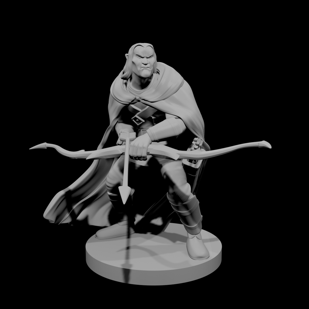 Half Orc Male Ranger