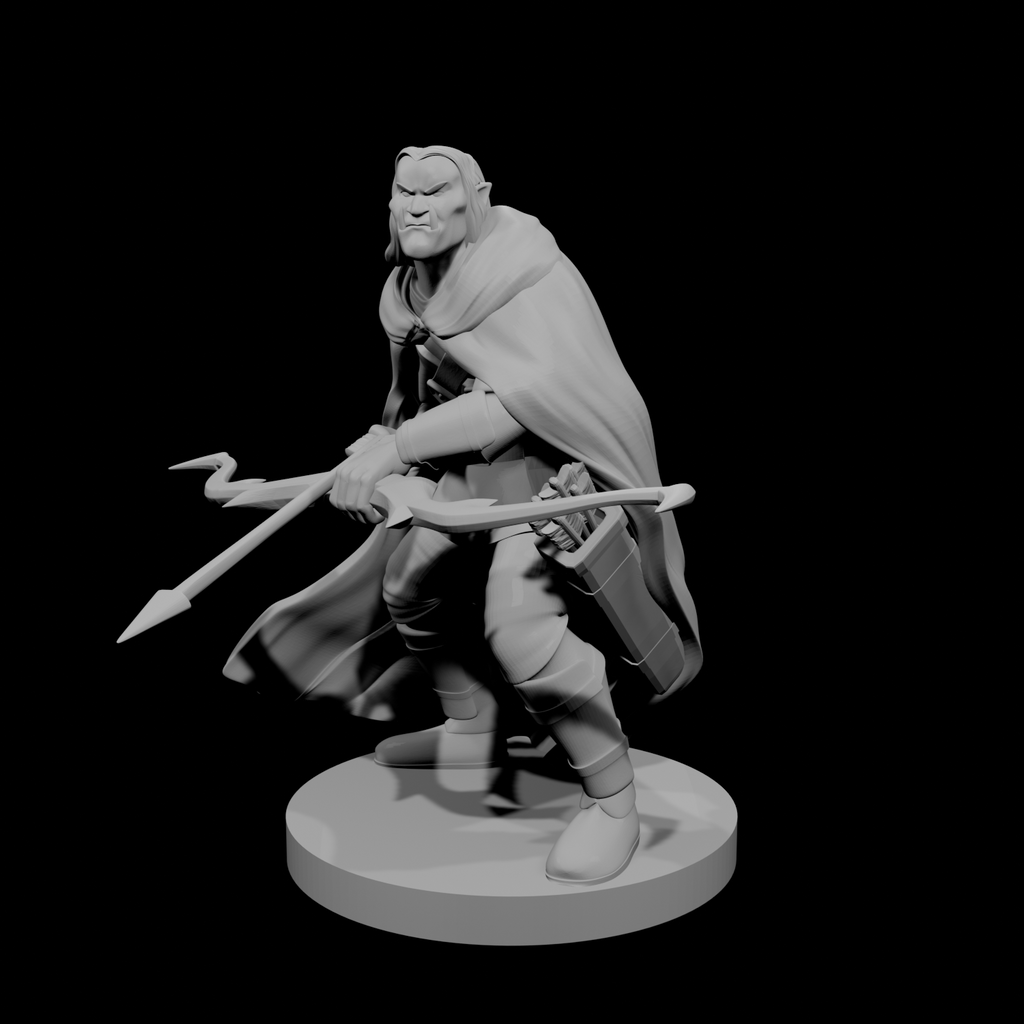Half Orc Male Ranger