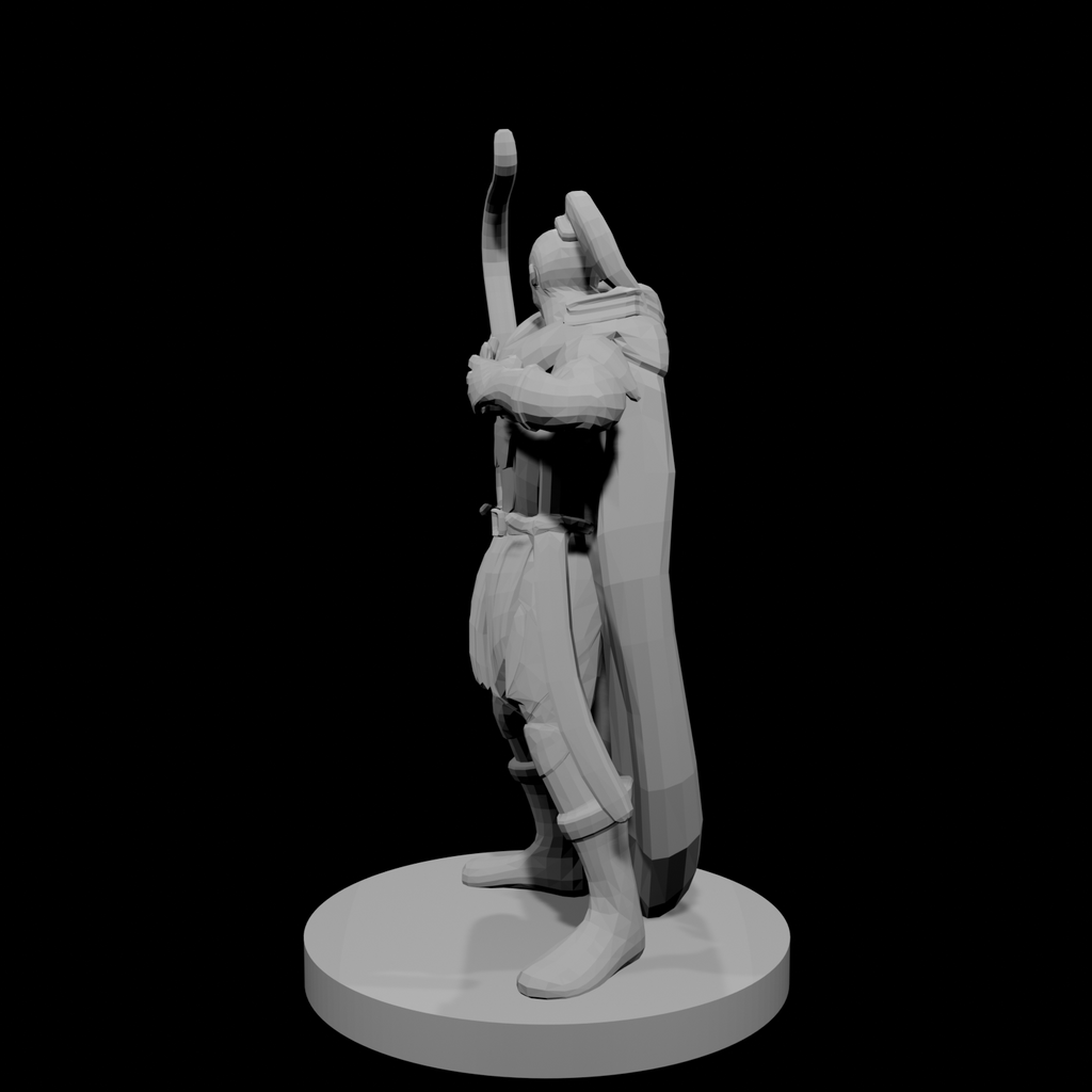 Half Orc Male Ranger 2