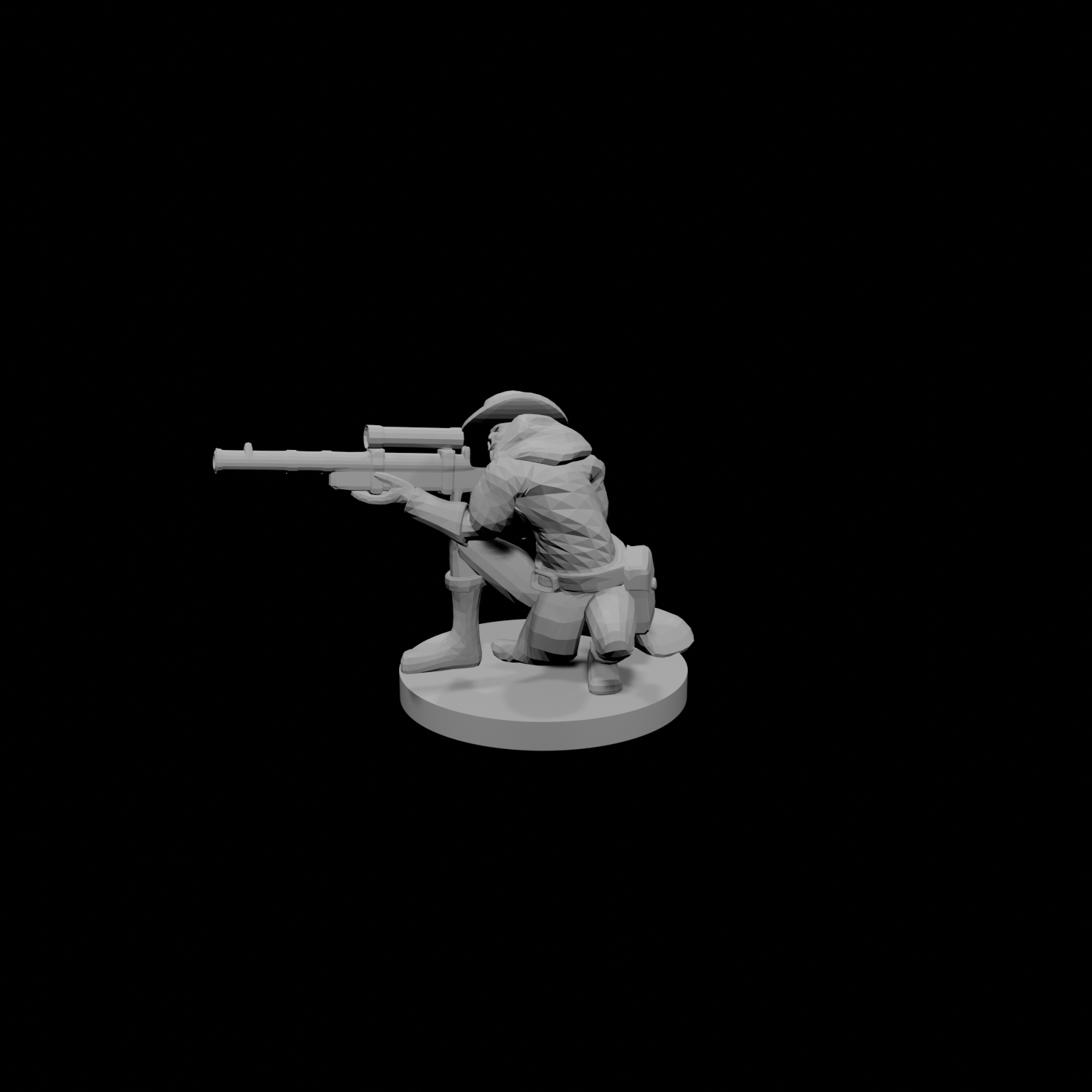 Half Orc Rifleman Gunslinger