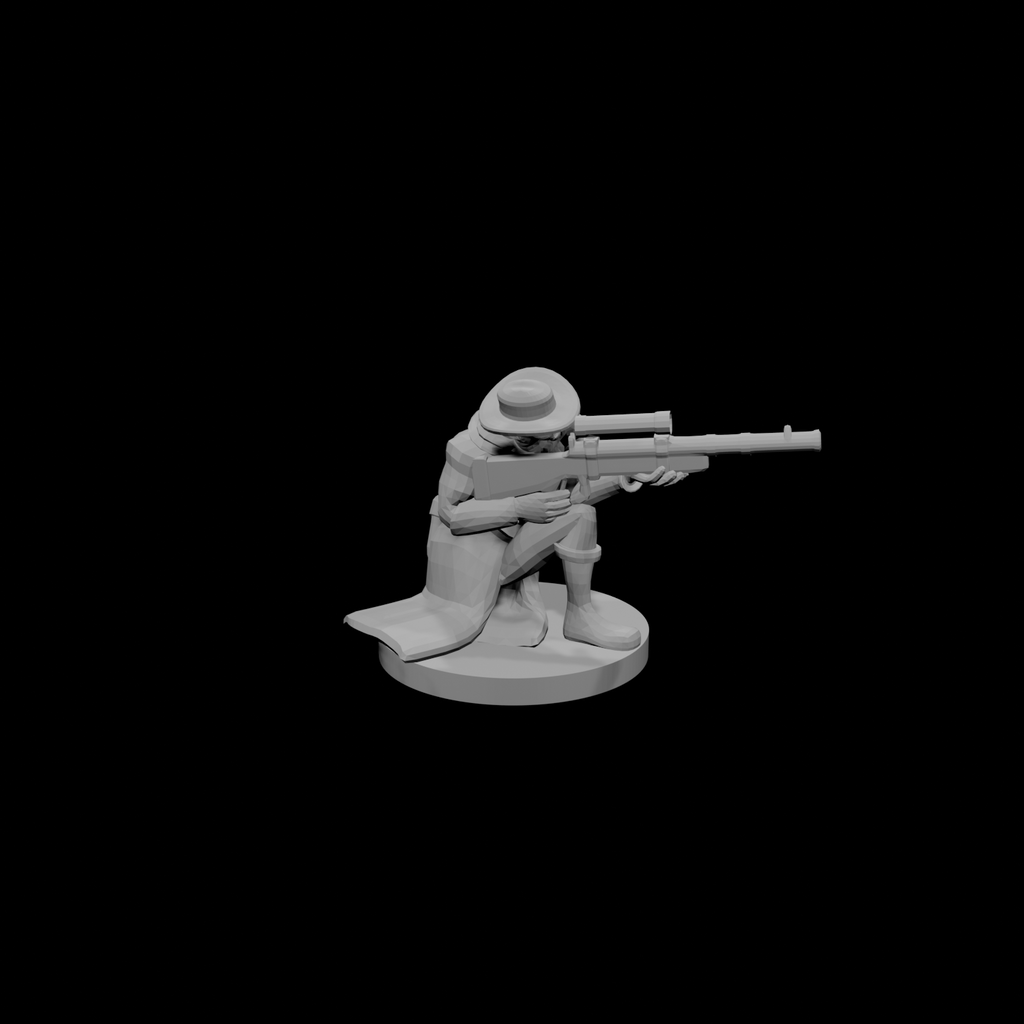Half Orc Rifleman Gunslinger