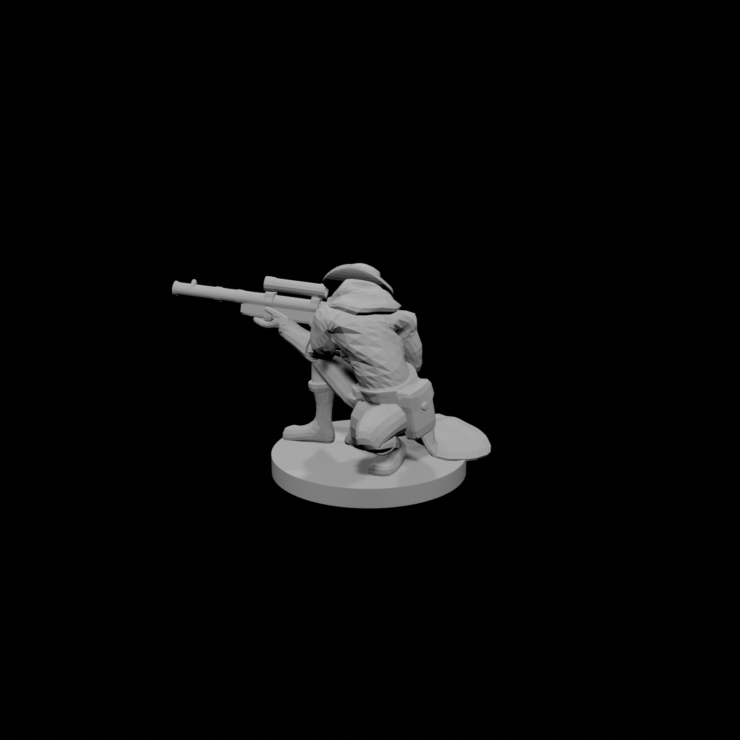 Half Orc Rifleman Gunslinger