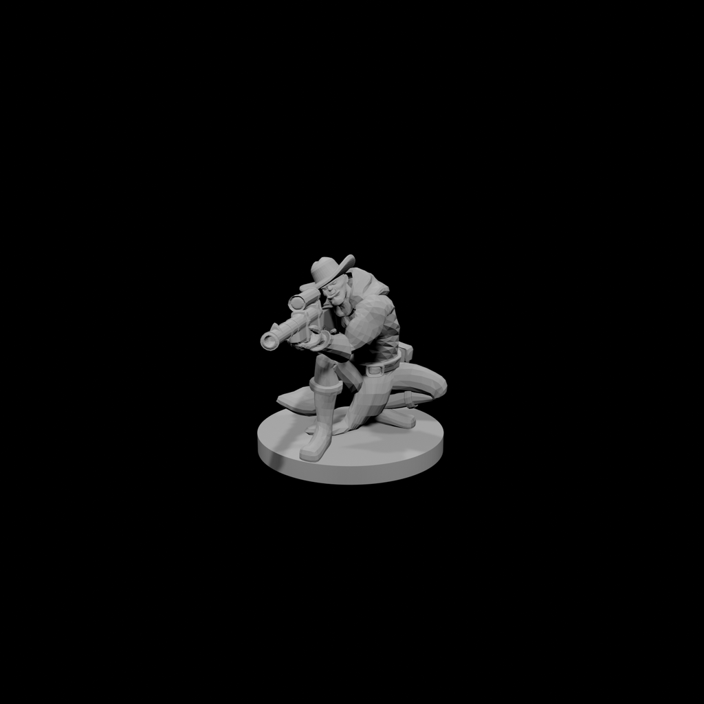 Half Orc Rifleman Gunslinger