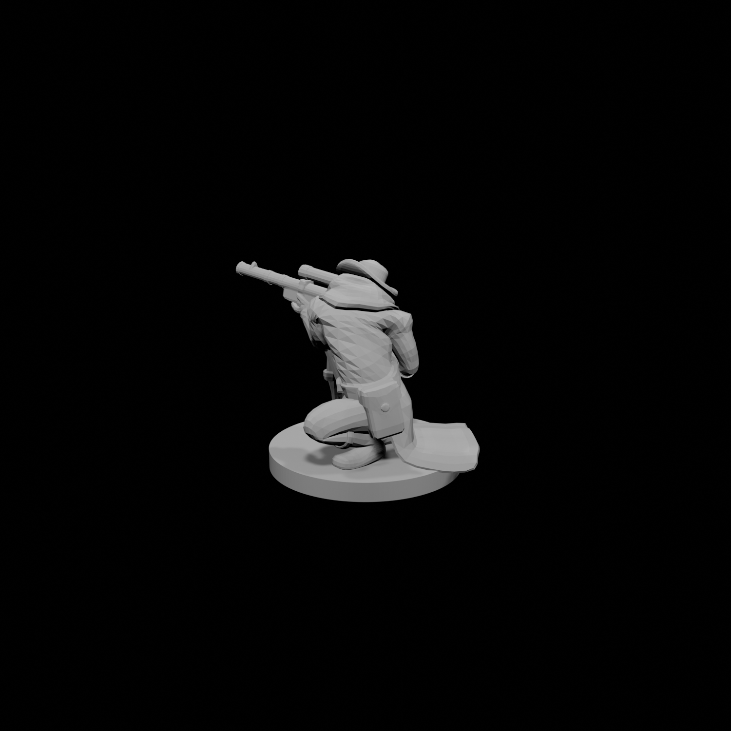 Half Orc Rifleman Gunslinger