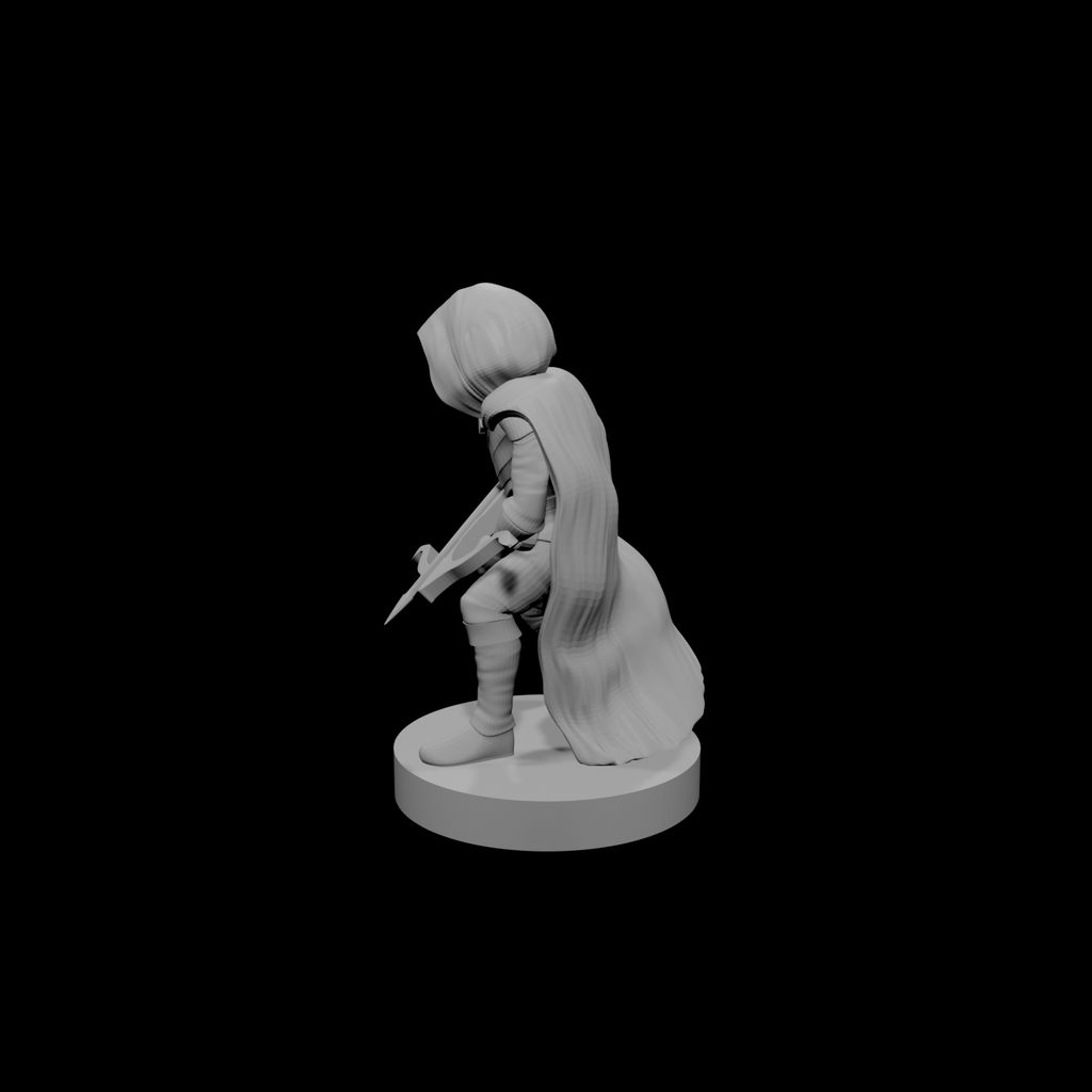 Halfling Bearded Male Crossbow Ranger