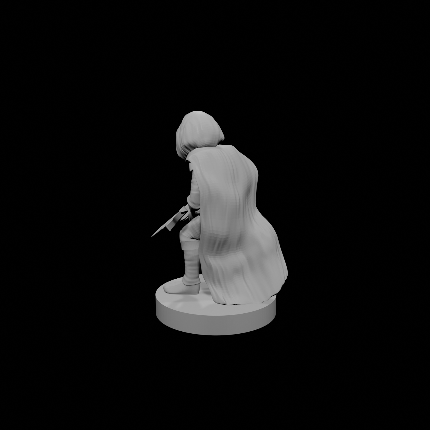 Halfling Bearded Male Crossbow Ranger