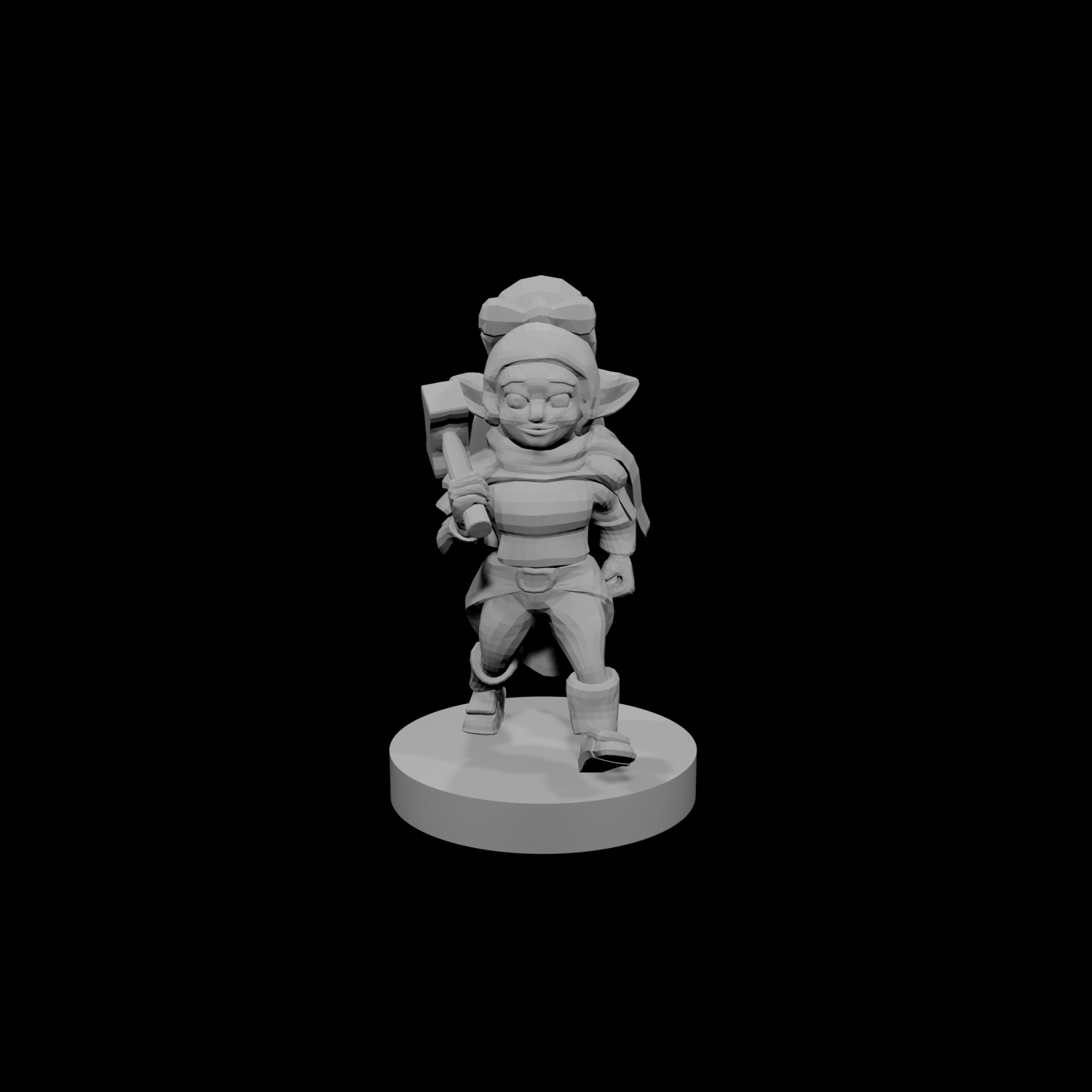 Halfling Female Cleric of Pelor