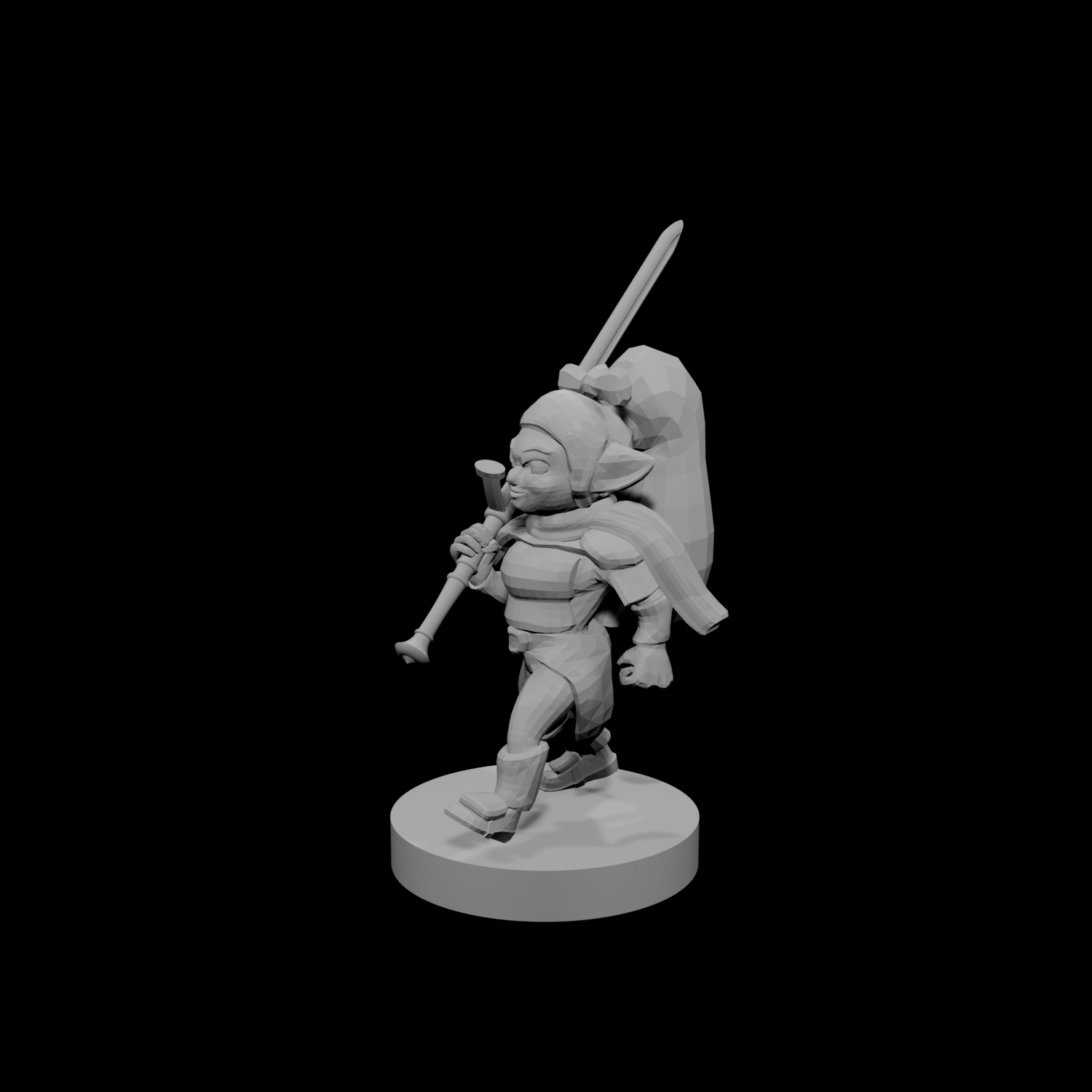 Halfling Female Great Weapon Fighter