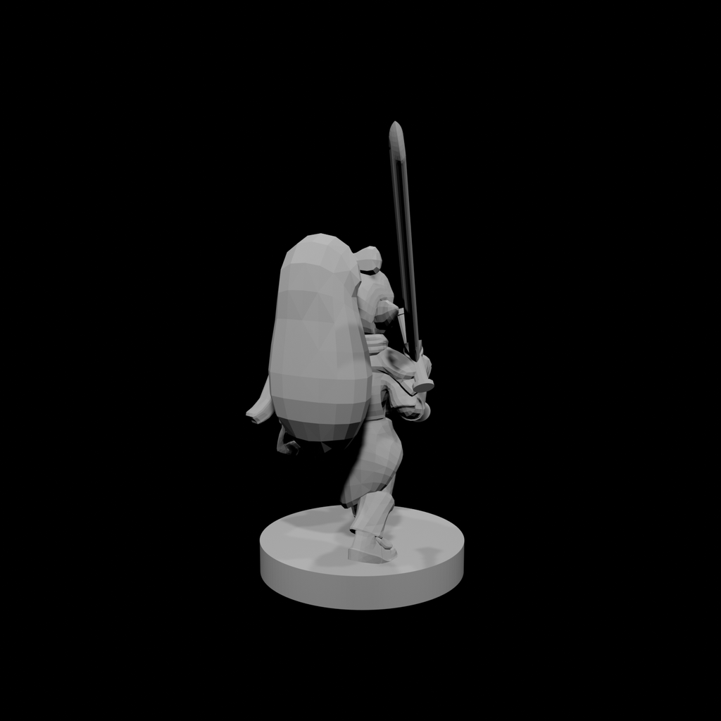 Halfling Female Great Weapon Fighter