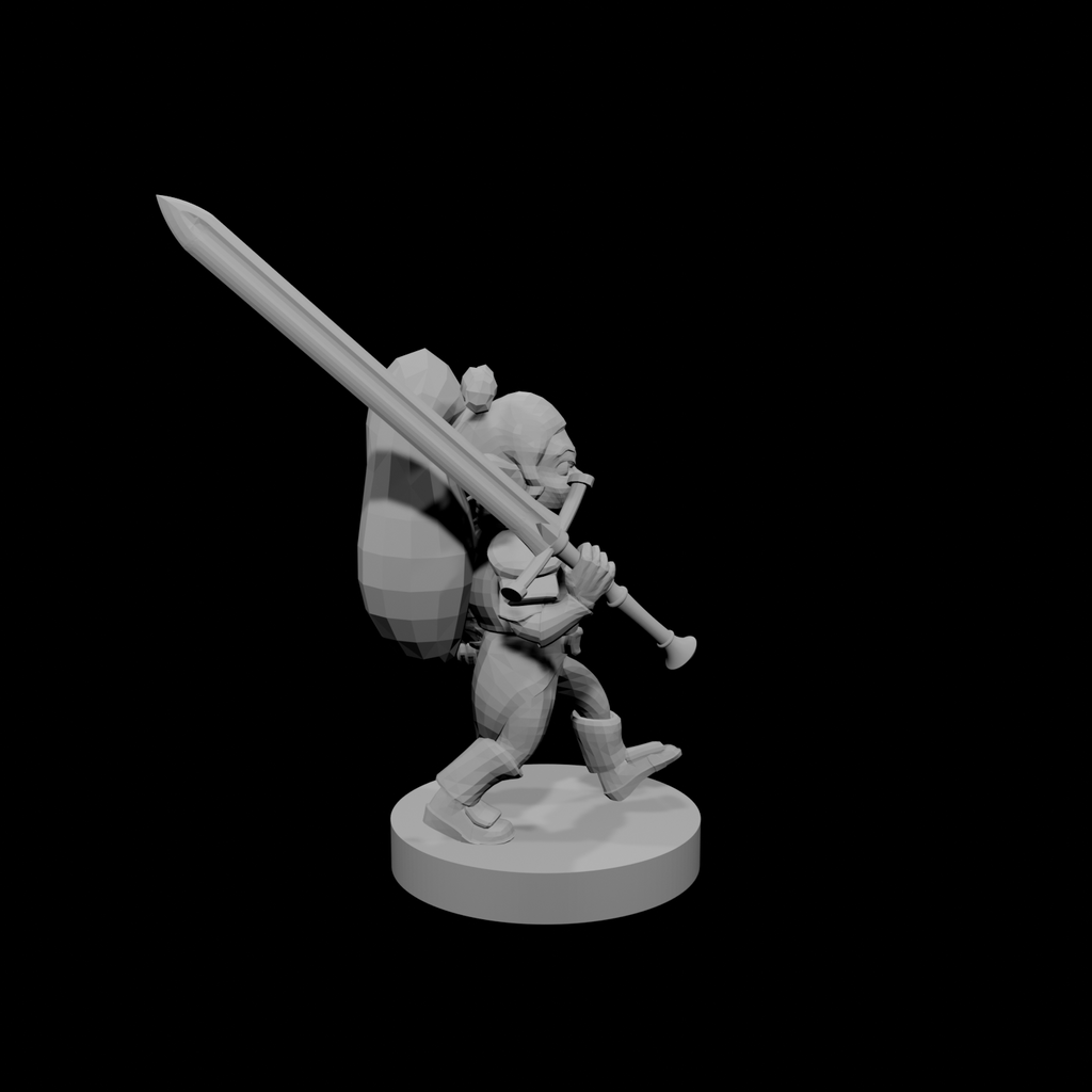 Halfling Female Great Weapon Fighter