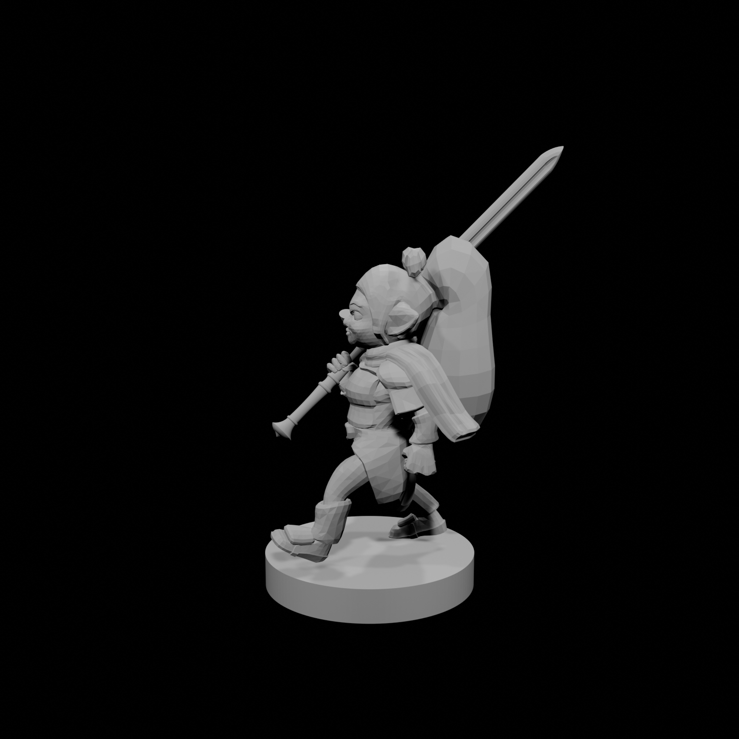 Halfling Female Great Weapon Fighter