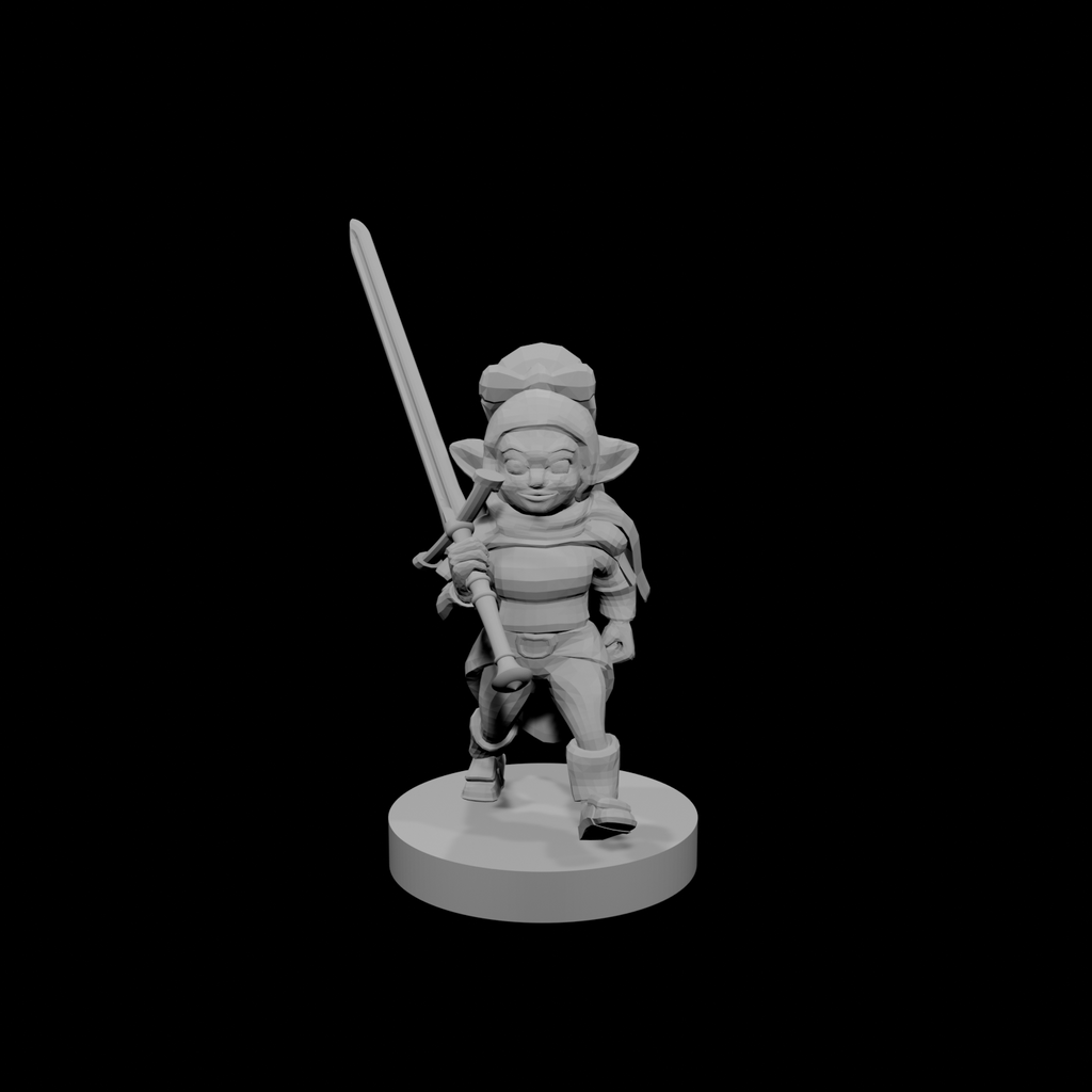 Halfling Female Great Weapon Fighter