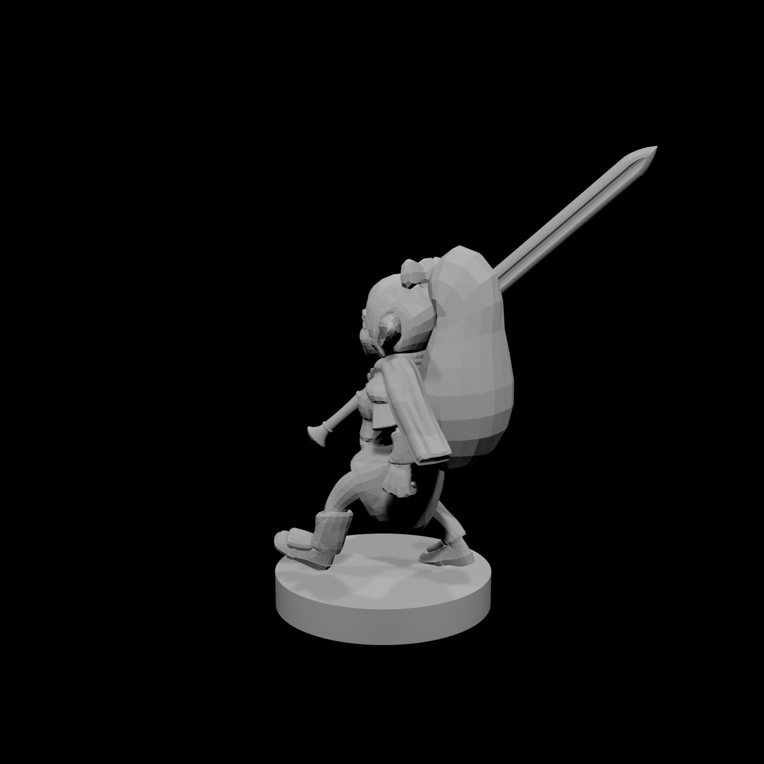 Halfling Female Great Weapon Fighter